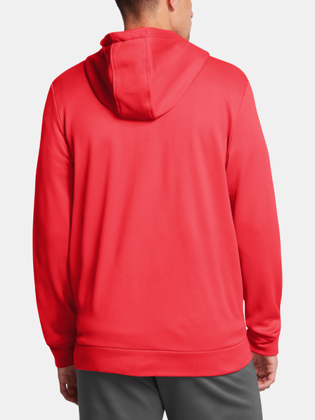 Under Armour Herren Sweatshirt Under Armour UA Armour Fleece FZ Hoodie-RED