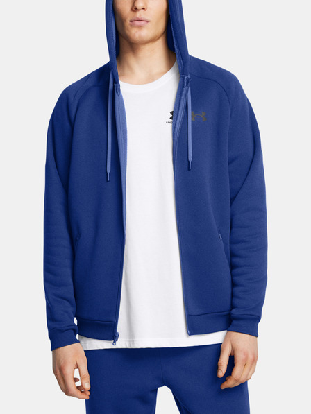 Under Armour Herren Kapuzenpullover Under Armour UA Armour Fleece Pro FZ-BLU