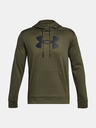 Under Armour Herren Under Armour UA Armour Sweatshirt Fleece Big Logo HD-GRN