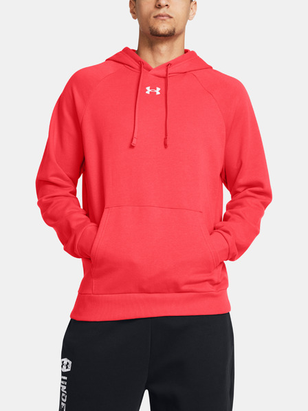 Under Armour Herren Under Armour UA Rival Fleece Kapuzenpullover-ROT