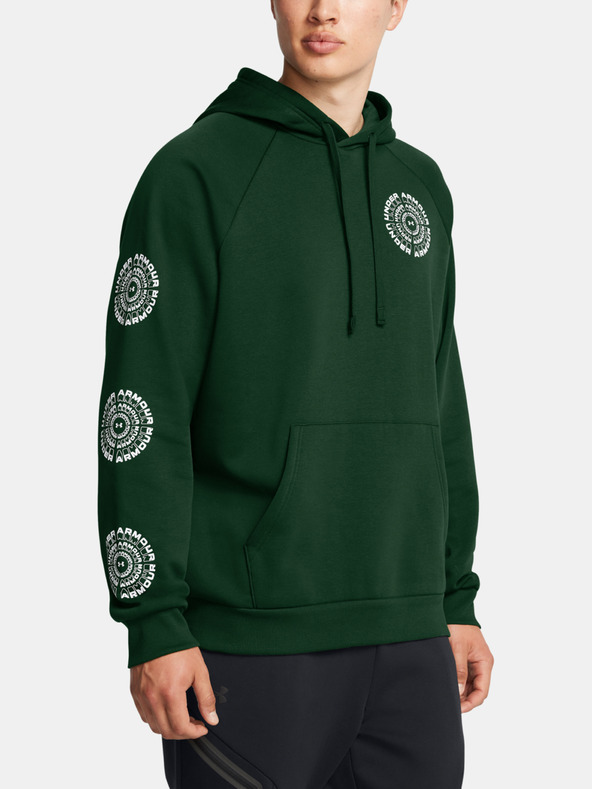 Under Armour Herren Under Armour UA Rival Fleece HBR Logo HD-GRN
