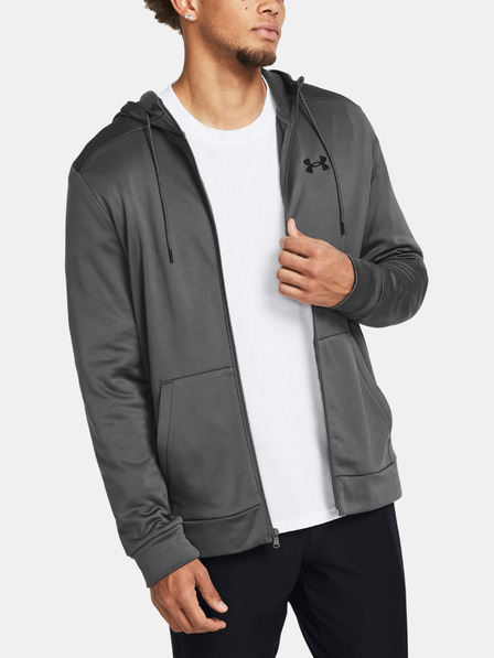 Under Armour Herren Under Armour UA Armour Fleece FZ Hoodie-GRY