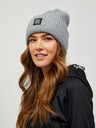 Sam 73 Graue Unisex-Wintermütze gerippt SAM 73 Dublin