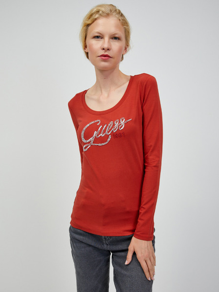Guess Brick Langarm-T-Shirt Guess Bryanna für Frauen
