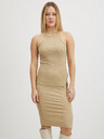 Guess Hellbraunes geripptes Damen-Tank-Top Guess Dionne
