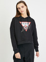Guess Schwarzer Damen-Kapuzenpullover von Guess in Übergröße