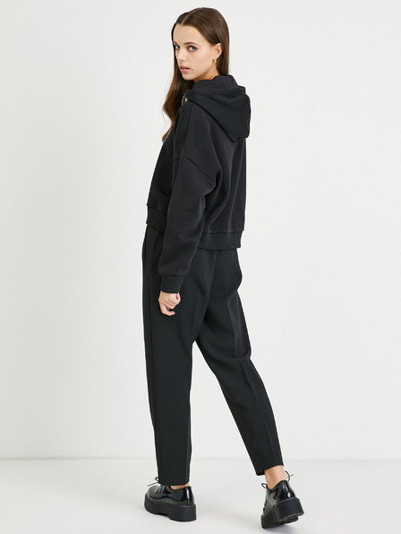 Guess Schwarzer Damen-Kapuzenpullover von Guess in Übergröße
