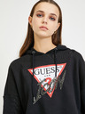 Guess Schwarzer Damen-Kapuzenpullover von Guess in Übergröße