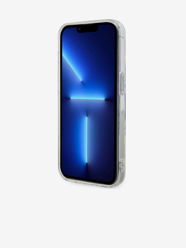 Karl Lagerfeld Karl Lagerfeld IML Ikonik MagSafe Back Cover für iPhone 15 Pro Transparent