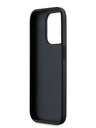 Karl Lagerfeld PU Saffiano Athleisure Stripe and Strap Back Cover für iPhone 15 Pro Max Rosa Karl Lagerfeld