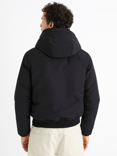 Celio Schwarze Herren Celio Cuchunky Winterjacke