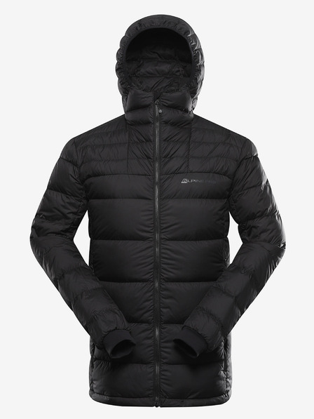 ALPINE PRO Herren-Winterdaunenjacke mit DWR ALPINE PRO ROGIT schwarz