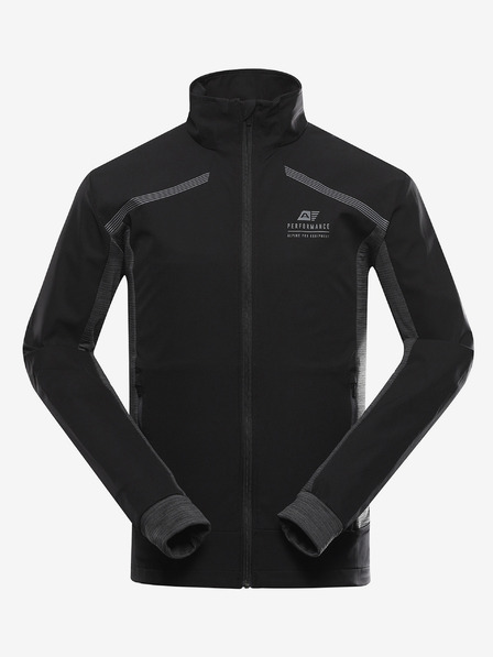ALPINE PRO Herren-Softshelljacke mit Membran ALPINE PRO UKEB schwarz
