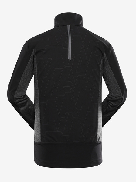 ALPINE PRO Herren-Softshelljacke mit Membran ALPINE PRO UKEB schwarz