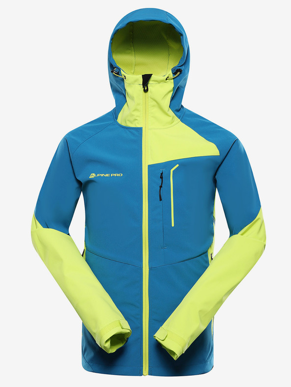 ALPINE PRO Herren Softshelljacke mit Membran ALPINE PRO ESPRIT mykonos blau