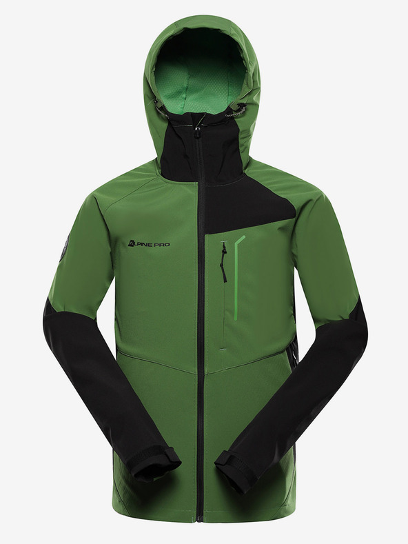 ALPINE PRO Herren-Softshelljacke mit Membran ALPINE PRO ESPRIT baumfarben