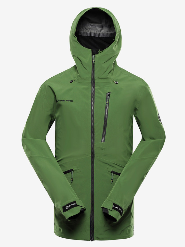 ALPINE PRO Herrenjacke mit ptx-Membran ALPINE PRO ZARR treetop