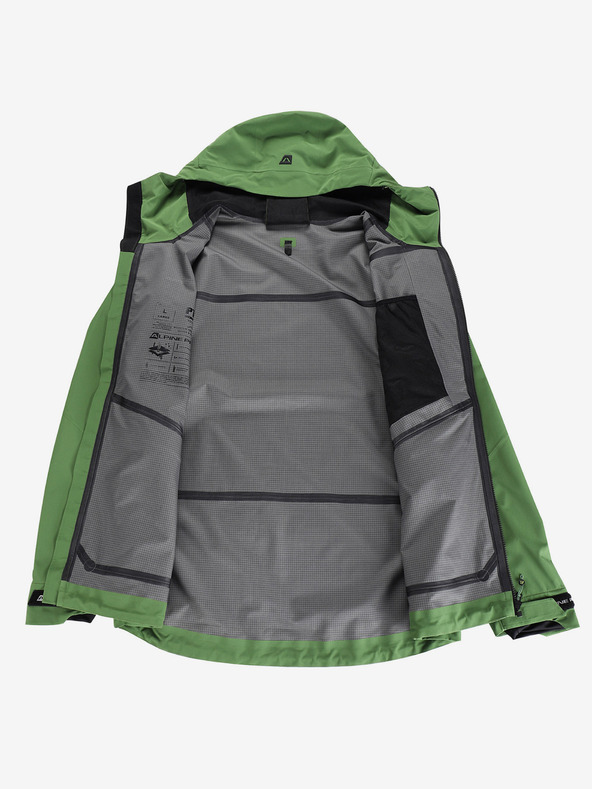ALPINE PRO Herrenjacke mit ptx-Membran ALPINE PRO ZARR treetop