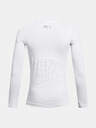 Under Armour Boys' T-Shirt Under Armour UA CG Armour LS-WHT