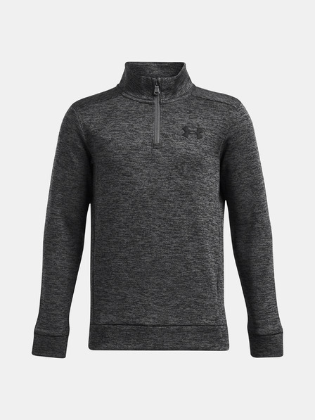 Under Armour Boys' Sweatshirt Under Armour UA Armour Fleece 1/4 Zip-GRY