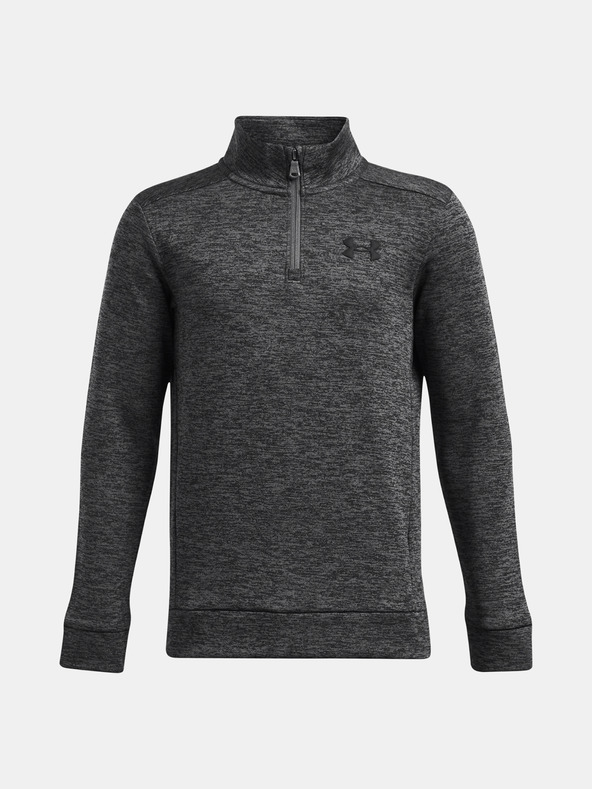 Under Armour Boys' Sweatshirt Under Armour UA Armour Fleece 1/4 Zip-GRY