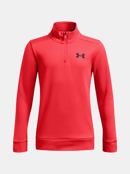 Under Armour Under Armour UA Armour Jungen Fleece 1/4 Zip-RED Sweatshirt