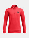 Under Armour Under Armour UA Armour Jungen Fleece 1/4 Zip-RED Sweatshirt