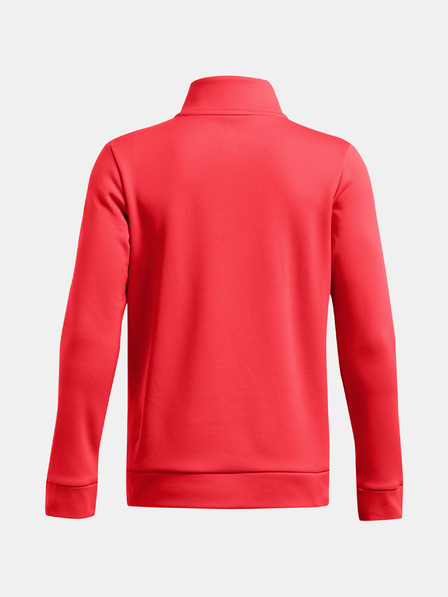 Under Armour Under Armour UA Armour Jungen Fleece 1/4 Zip-RED Sweatshirt
