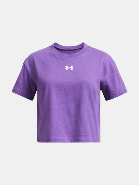 Under Armour Under Armour UA CROP SPORTSTYLE LOGO SS-PPL Mädchen T-Shirt