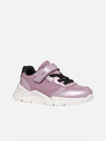 Geox Pink Geox Loftus Girls Sneakers