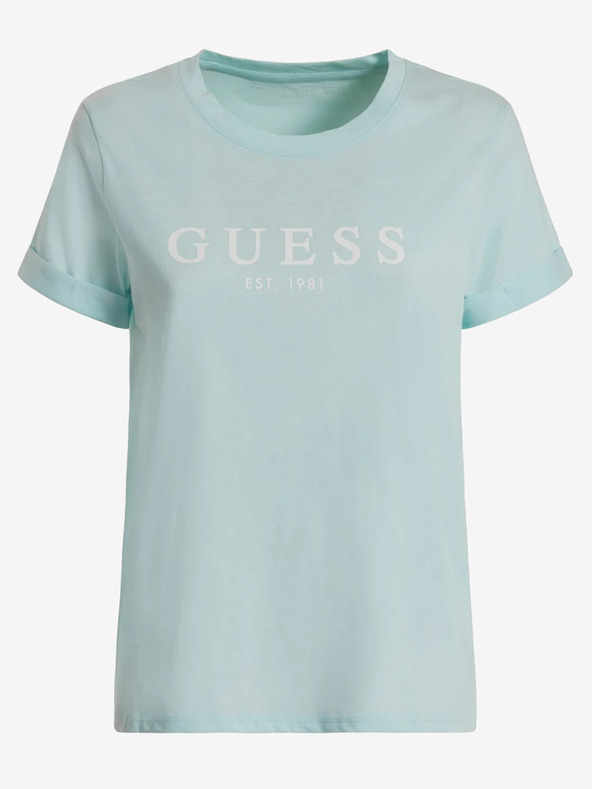 Guess Mintfarbenes Damen-T-Shirt von Guess