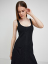 Guess Schwarzes Damen-Rippenkleid Guess Lucille