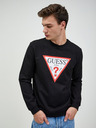 Guess Schwarzes Herren Guess Audley Sweatshirt