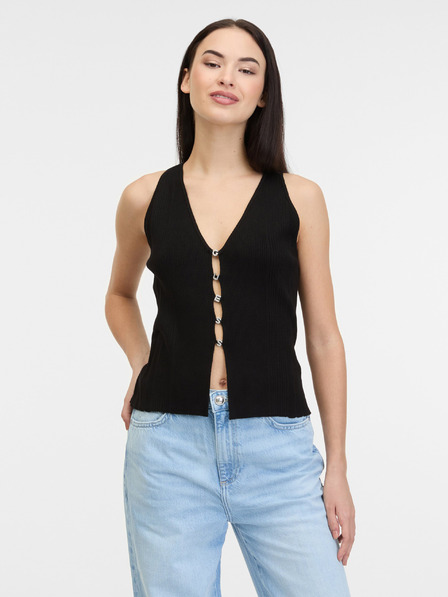 Guess Schwarzes Damen-Top Guess