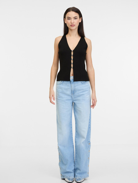 Guess Schwarzes Damen-Top Guess