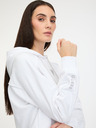 Guess Weißes Guess Mini-Dreieckssweatshirt für Frauen