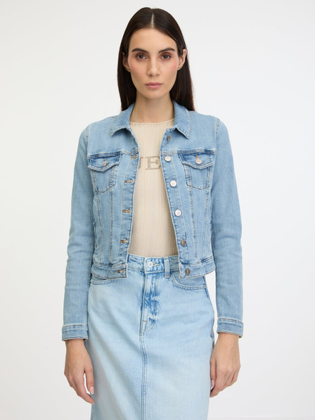 Guess Hellblaue Damen Guess Sexy Trucker Jacke