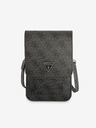 Guess Guess PU 4G Triangle Logo Handytasche Schwarz