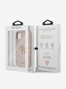 Guess Guess PU 4G Metall-Logo-Rückseite für iPhone 11 Rosa