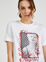 Guess Weißes Guess Bellavita Damen T-Shirt