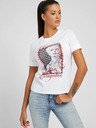 Guess Weißes Guess Bellavita Damen T-Shirt