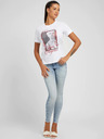Guess Weißes Guess Bellavita Damen T-Shirt
