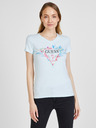 Guess Hellblaues Guess T-Shirt für Frauen