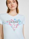 Guess Hellblaues Guess T-Shirt für Frauen