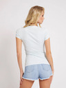 Guess Hellblaues Guess T-Shirt für Frauen