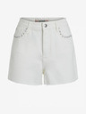 Guess Weiße Damen Denim Shorts mit Schlitz Guess Claudia