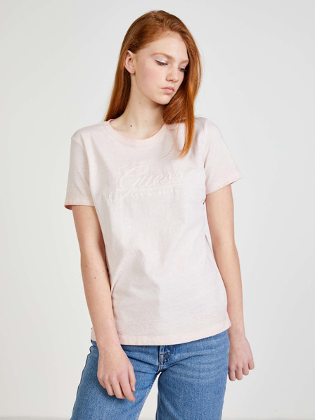 Guess Hellrosa Guess Damen T-Shirt