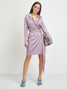 Guess Hellviolettes Guess Damen Wickelkleid mit Glanz