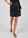 Guess Schwarzer Kunstleder-Rock Guess Carine