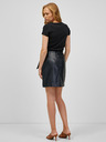 Guess Schwarzer Kunstleder-Rock Guess Carine